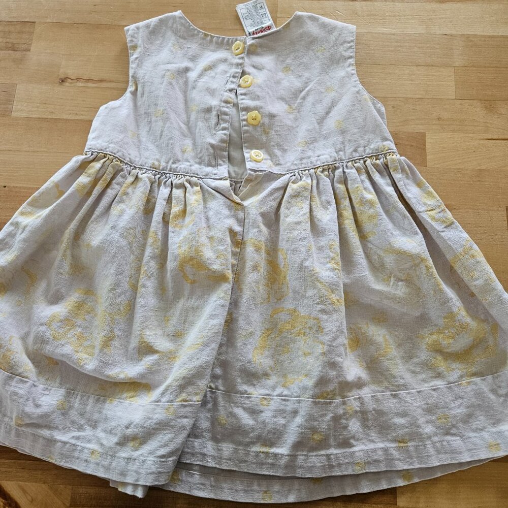 Winnie the Pooh VTG Rare Linen/Cotton Dress Size 2t/3t - Picture 5 of 5